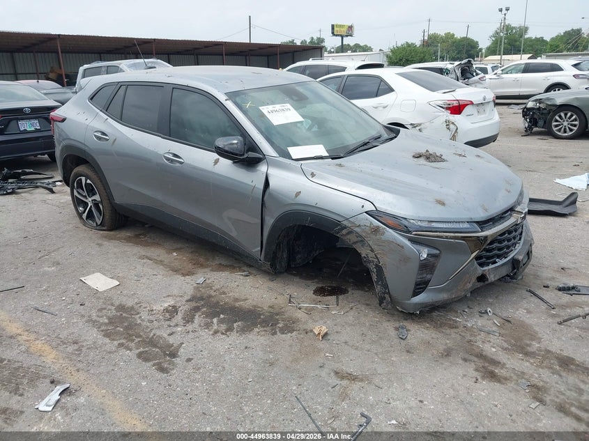 2026 Chevrolet Trax VIN KL77LGEPXTC090522 IAAI salvage auction — UNDERCARRIAGE, Salvage Title, sold $2,525 on 2026-07-22 (photo 1)