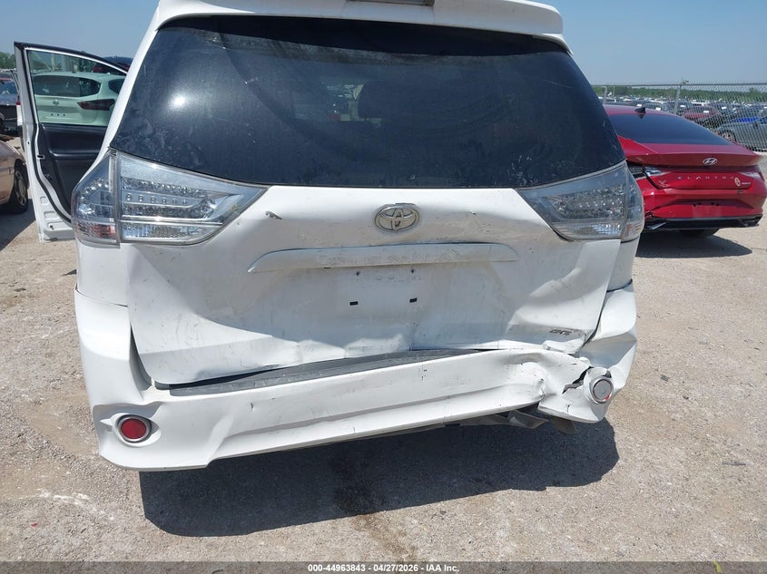 2015 Toyota Sienna VIN 5TDXK3DC5FS534860 IAAI salvage auction — FRONT & REAR, Salvage Title, sold $6,050 on 2026-07-14 (photo 6)