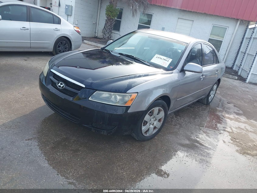 2008 Hyundai Sonata VIN 5NPET46CX8H347310 IAAI salvage auction — SIDE, Clear (Florida), sold $25 on 2026-07-08 (photo 2)