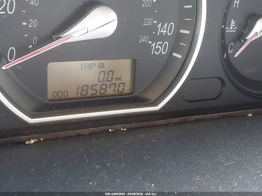 2008 Hyundai Sonata VIN 5NPET46CX8H347310 IAAI salvage auction — SIDE, Clear (Florida), sold $25 on 2026-07-08 (photo 7)