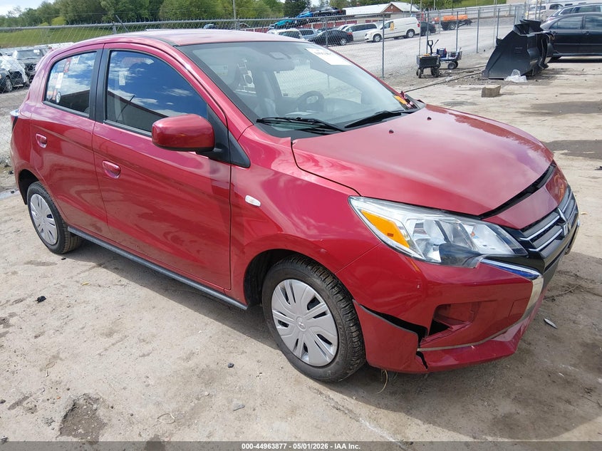 2024 Mitsubishi Mirage VIN ML32AUHJ5RH023270 IAAI salvage auction — SIDE, Wait Title, sold $1,600 on 2026-07-18 (photo 1)