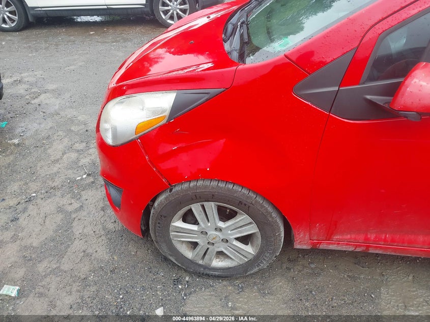 2014 Chevrolet Spark VIN KL8CB6S97EC478114 IAAI salvage auction — LEFT SIDE, Clear (Virginia), sold $400 on 2026-07-21 (photo 6)