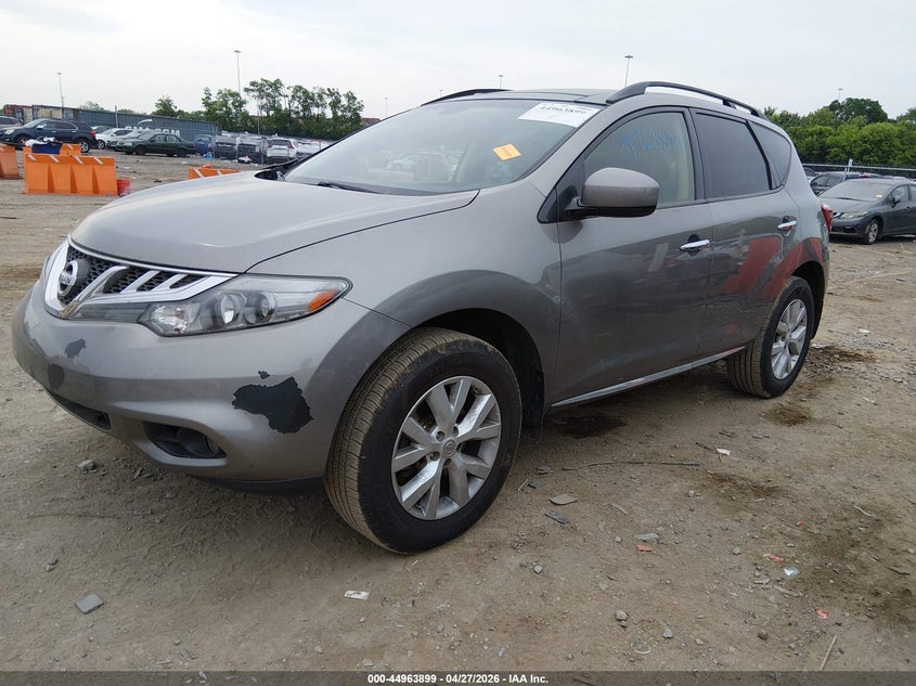 2012 Nissan Murano VIN JN8AZ1MW7CW235080 IAAI salvage auction — RIGHT SIDE, Wait Title, sold $425 on 2026-07-09 (photo 2)