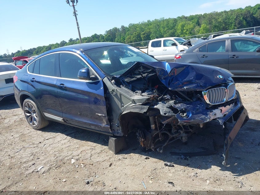 2015 BMW X4 VIN 5UXXW3C50F0M86743 IAAI salvage auction — FRONT END, Salvage Title, sold $950 on 2026-07-29 (photo 1)