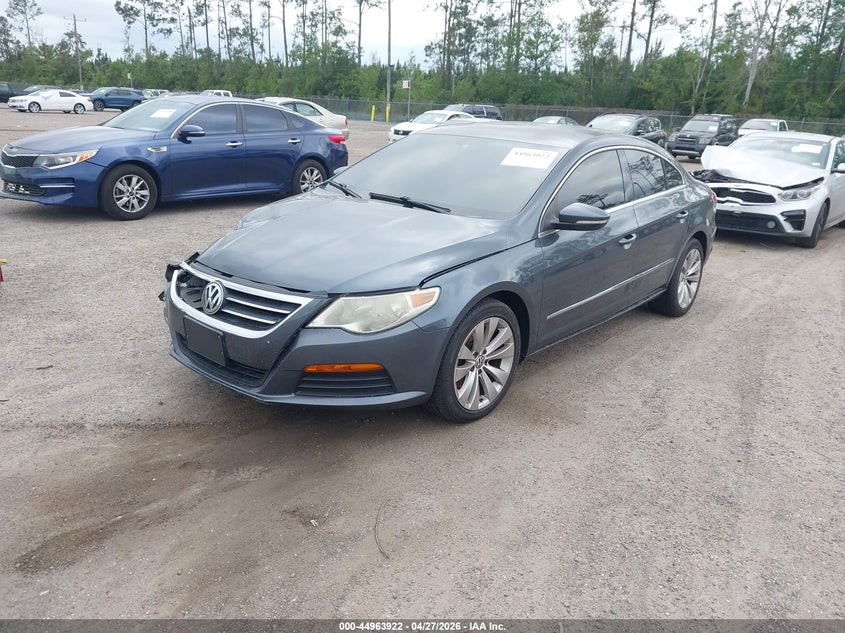 2012 Volkswagen Passat cc VIN WVWNP7AN6CE533935 IAAI salvage auction — FRONT END, Rebuildable (Florida), sold $25 on 2026-07-28 (photo 2)