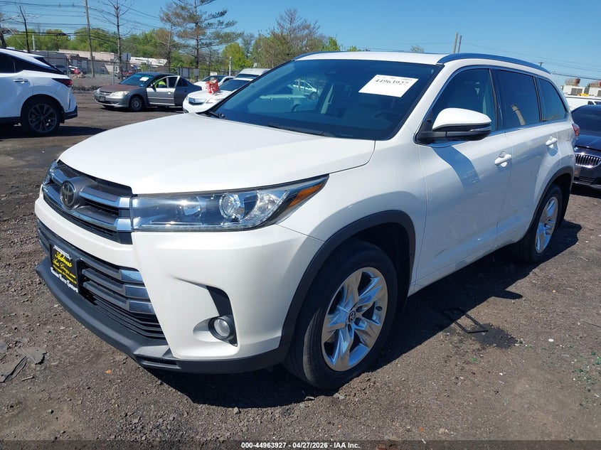2017 Toyota Highlander VIN 5TDDZRFH7HS402759 IAAI salvage auction — FRONT END, Salvage Title, sold $8,400 on 2026-07-29 (photo 2)