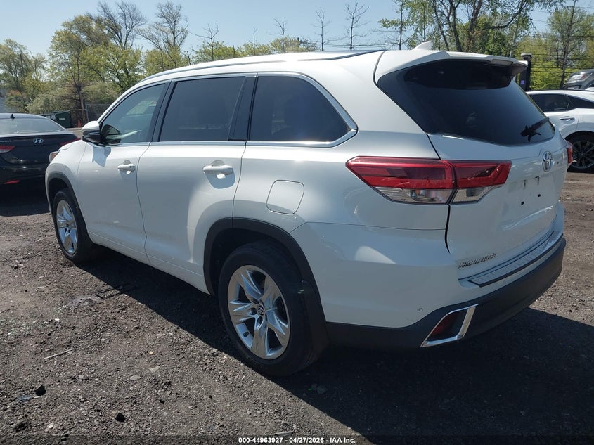 2017 Toyota Highlander VIN 5TDDZRFH7HS402759 IAAI salvage auction — FRONT END, Salvage Title, sold $8,400 on 2026-07-29 (photo 3)