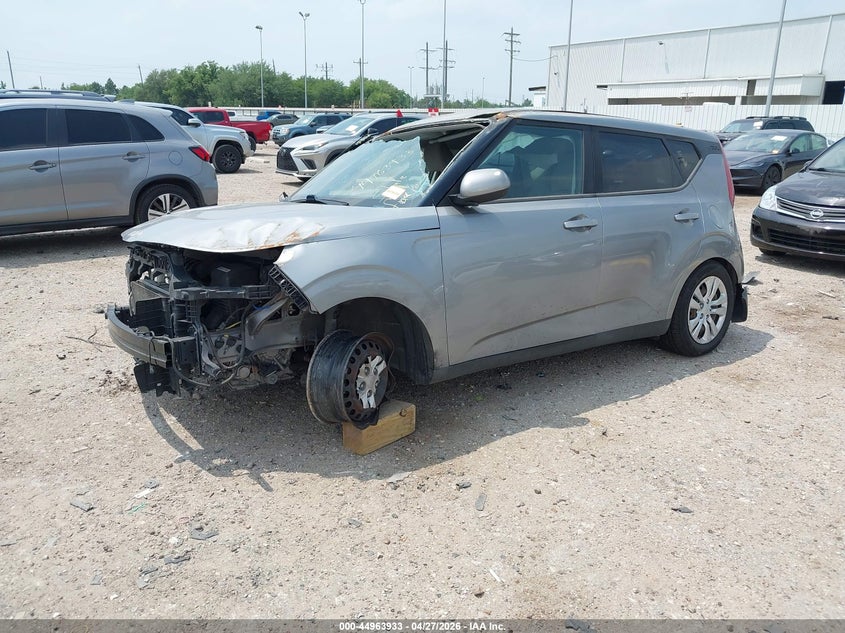 2022 Kia Soul VIN KNDJ23AU7N7831186 IAAI salvage auction — ROLLOVER, Wait Title, sold $950 on 2026-07-16 (photo 2)