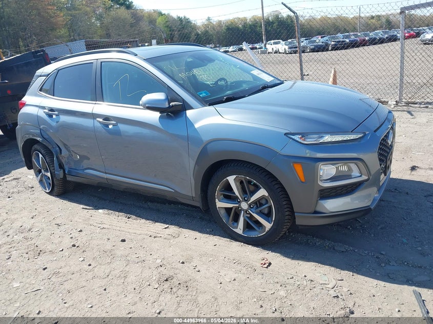 2019 Hyundai Kona VIN KM8K5CA58KU296494 IAAI salvage auction — SIDE, Salvage (Rhode Island), sold $3,650 on 2026-07-28 (photo 1)