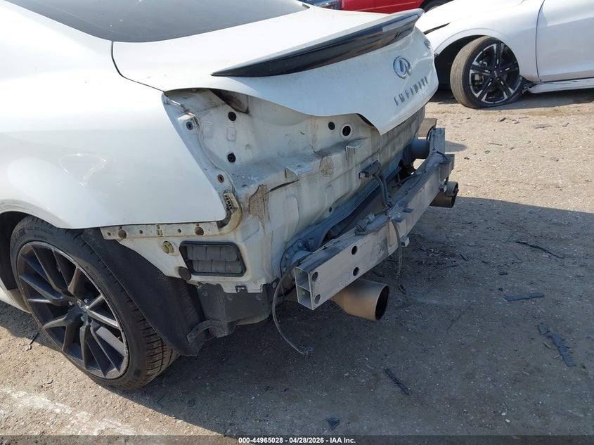 2015 Infiniti Q60 VIN JN1CV6EK0FM870055 IAAI salvage auction — REAR END, Original (Texas), sold $3,900 on 2026-07-08 (photo 6)