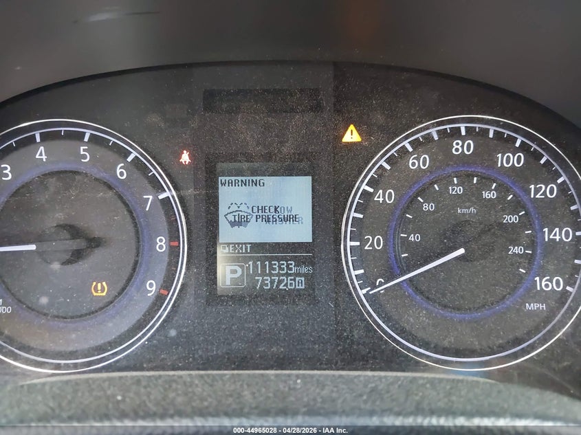 2015 Infiniti Q60 VIN JN1CV6EK0FM870055 IAAI salvage auction — REAR END, Original (Texas), sold $3,900 on 2026-07-08 (photo 7)