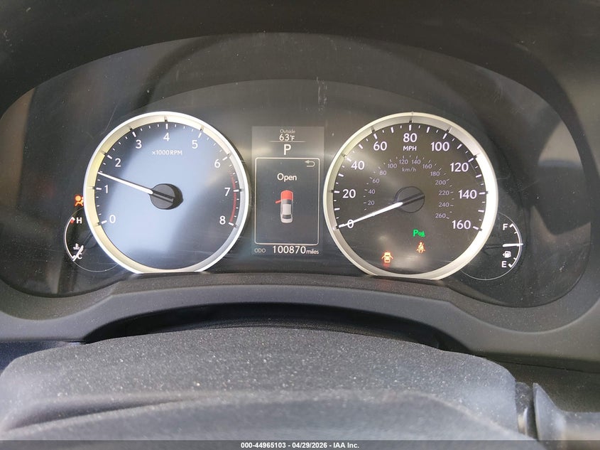2014 Lexus Is VIN JTHBF1D27E5020490 IAAI salvage auction — SIDE, Salvage Title, sold $4,700 on 2026-07-14 (photo 7)