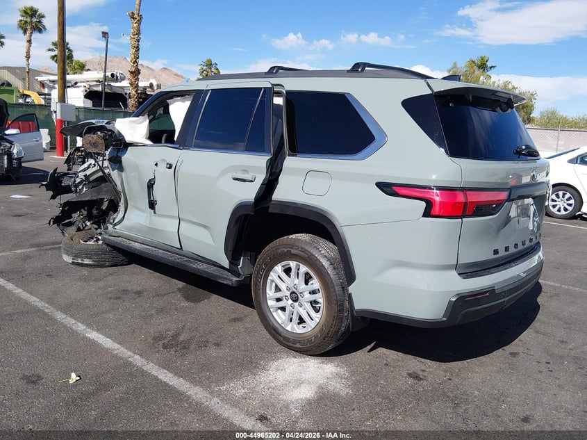 2025 Toyota Sequoia VIN 7SVAAABA1SX071043 IAAI salvage auction — FRONT END, Salvage Title, sold $21,600 on 2026-07-17 (photo 3)