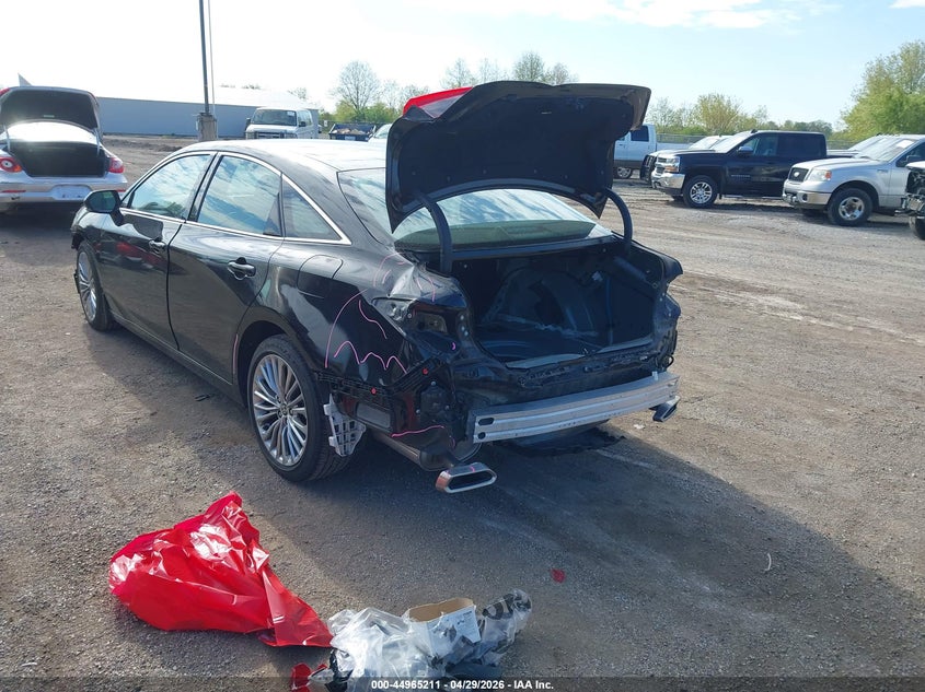 2022 Toyota Avalon VIN 4T1DZ1FB4NU083904 IAAI salvage auction — FRONT & REAR, Salvage (Iowa), sold $10,600 on 2026-07-13 (photo 3)