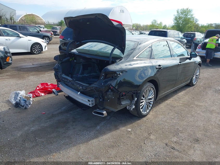 2022 Toyota Avalon VIN 4T1DZ1FB4NU083904 IAAI salvage auction — FRONT & REAR, Salvage (Iowa), sold $10,600 on 2026-07-13 (photo 4)