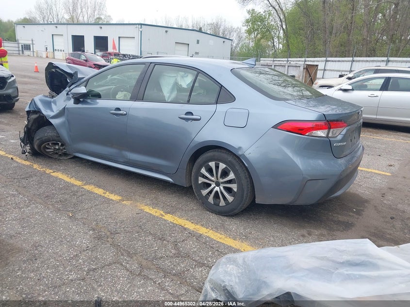 2021 Toyota Corolla VIN JTDEAMDE1MJ027434 IAAI salvage auction — FRONT END, Scrap (Michigan), sold $525 on 2026-07-27 (photo 3)
