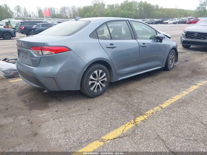 2021 Toyota Corolla VIN JTDEAMDE1MJ027434 IAAI salvage auction — FRONT END, Scrap (Michigan), sold $525 on 2026-07-27 (photo 4)