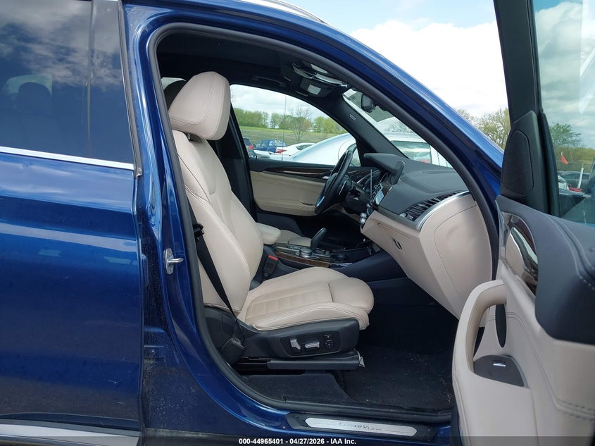 2018 BMW X3 VIN 5UXTR9C51JLC80964 IAAI salvage auction — HAIL, Salvage Title, sold $7,750 on 2026-07-14 (photo 5)