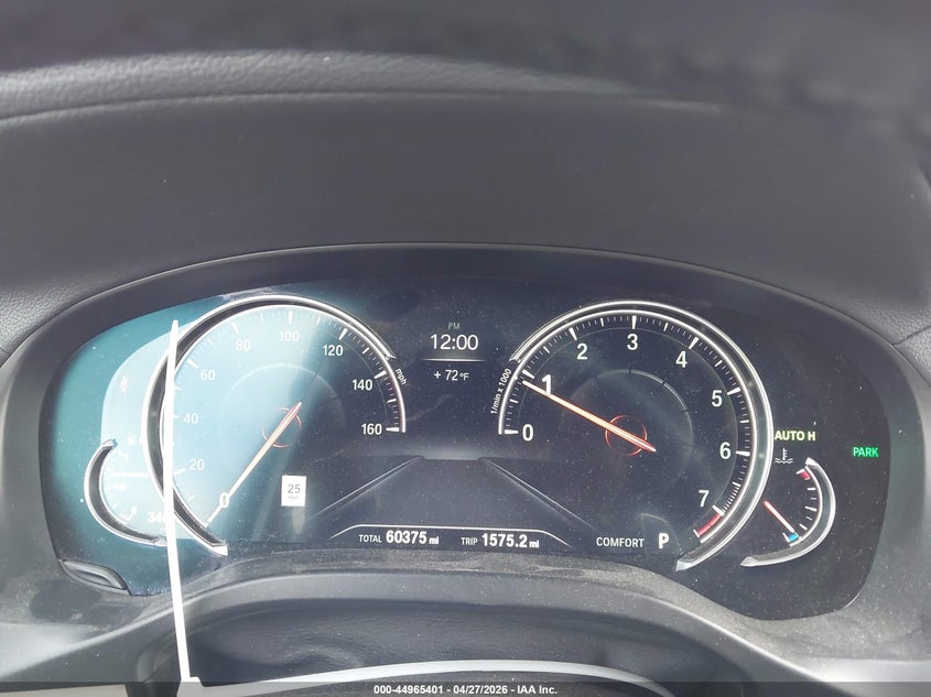 2018 BMW X3 VIN 5UXTR9C51JLC80964 IAAI salvage auction — HAIL, Salvage Title, sold $7,750 on 2026-07-14 (photo 7)