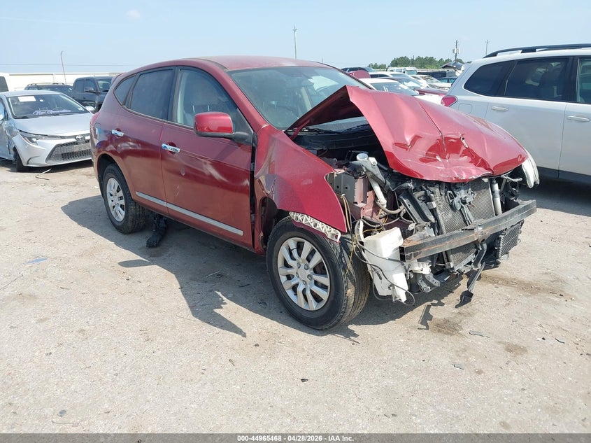 2013 Nissan Rogue VIN JN8AS5MT1DW533417 IAAI salvage auction — FRONT END, Salvage (Texas), sold $350 on 2026-07-22 (photo 1)