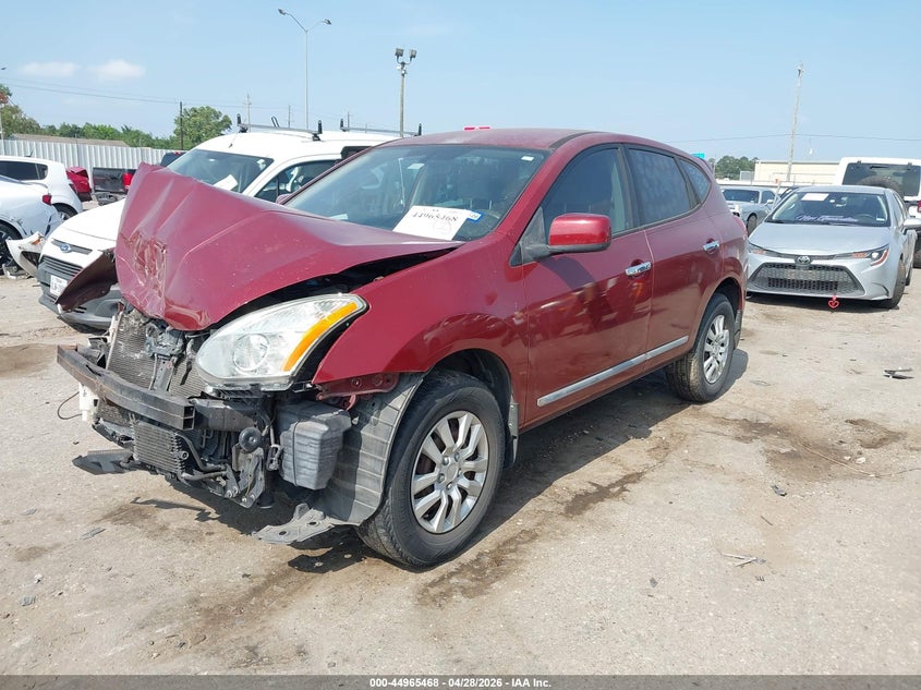 2013 Nissan Rogue VIN JN8AS5MT1DW533417 IAAI salvage auction — FRONT END, Salvage (Texas), sold $350 on 2026-07-22 (photo 2)