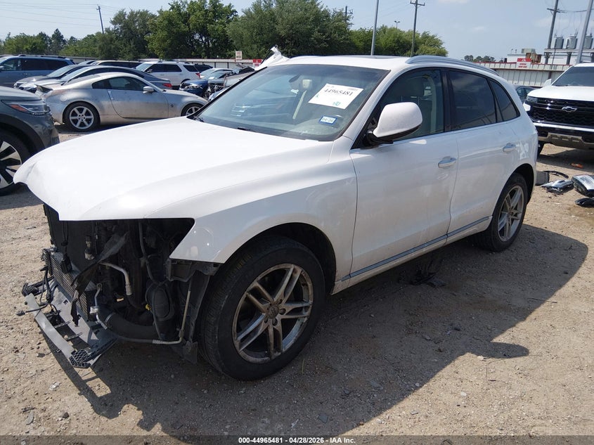 2017 Audi Q5 VIN WA1L2AFP7HA081516 IAAI salvage auction — FRONT END, Salvage (Texas), sold $825 on 2026-07-16 (photo 2)