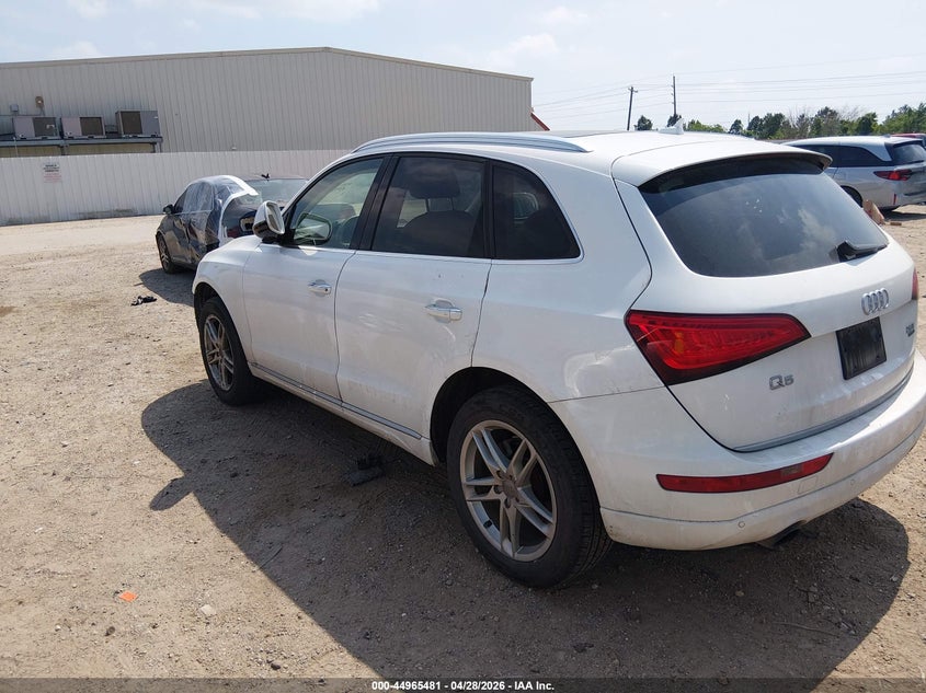 2017 Audi Q5 VIN WA1L2AFP7HA081516 IAAI salvage auction — FRONT END, Salvage (Texas), sold $825 on 2026-07-16 (photo 3)