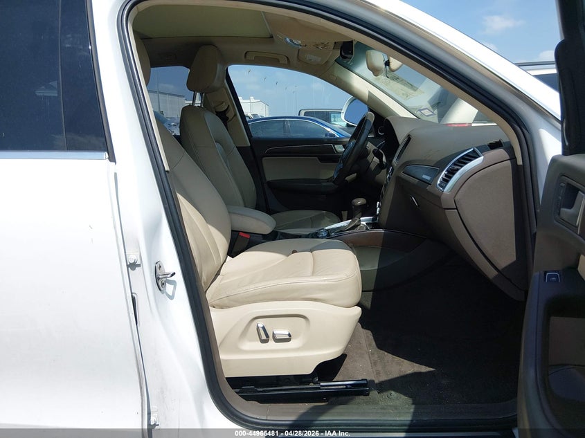 2017 Audi Q5 VIN WA1L2AFP7HA081516 IAAI salvage auction — FRONT END, Salvage (Texas), sold $825 on 2026-07-16 (photo 5)
