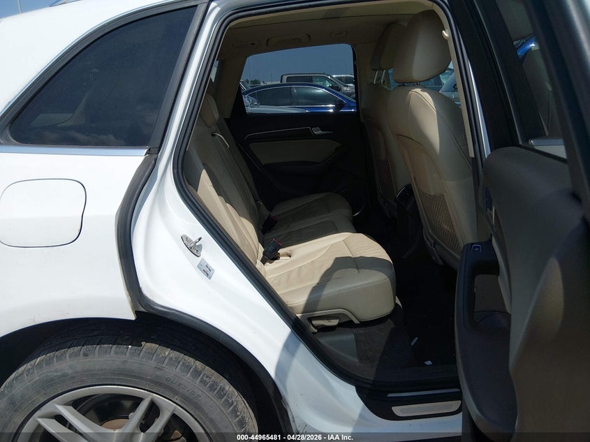 2017 Audi Q5 VIN WA1L2AFP7HA081516 IAAI salvage auction — FRONT END, Salvage (Texas), sold $825 on 2026-07-16 (photo 8)