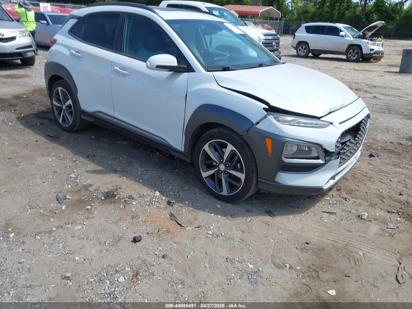2018 Hyundai Kona VIN KM8K33A59JU080156 IAAI salvage auction — FRONT END, Salvage (North Carolina), sold $3,400 on 2026-08-01 (photo 1)