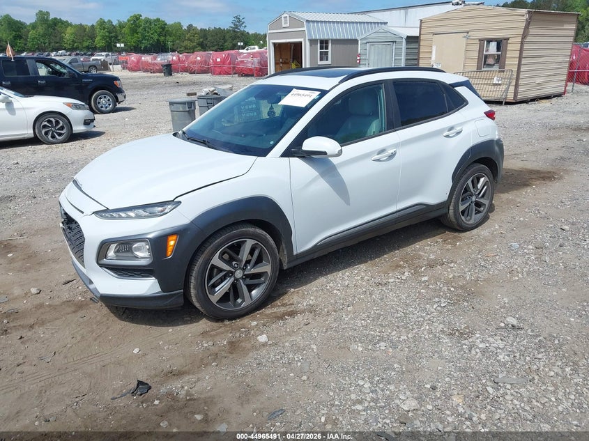 2018 Hyundai Kona VIN KM8K33A59JU080156 IAAI salvage auction — FRONT END, Salvage (North Carolina), sold $3,400 on 2026-08-01 (photo 2)