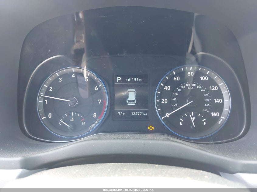 2018 Hyundai Kona VIN KM8K33A59JU080156 IAAI salvage auction — FRONT END, Salvage (North Carolina), sold $3,400 on 2026-08-01 (photo 7)
