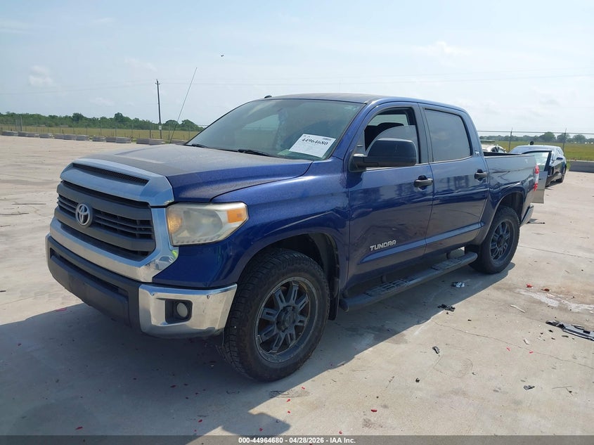 2015 Toyota Tundra VIN 5TFEM5F13FX085746 IAAI salvage auction — RIGHT SIDE, Salvage (Texas), sold $4,100 on 2026-08-01 (photo 2)