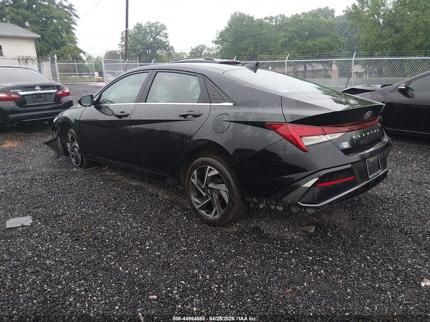 2024 Hyundai Elantra VIN KMHLS4DG7RU753869 IAAI salvage auction — FRONT END, Salvage (South Carolina), sold $4,275 on 2026-07-28 (photo 3)