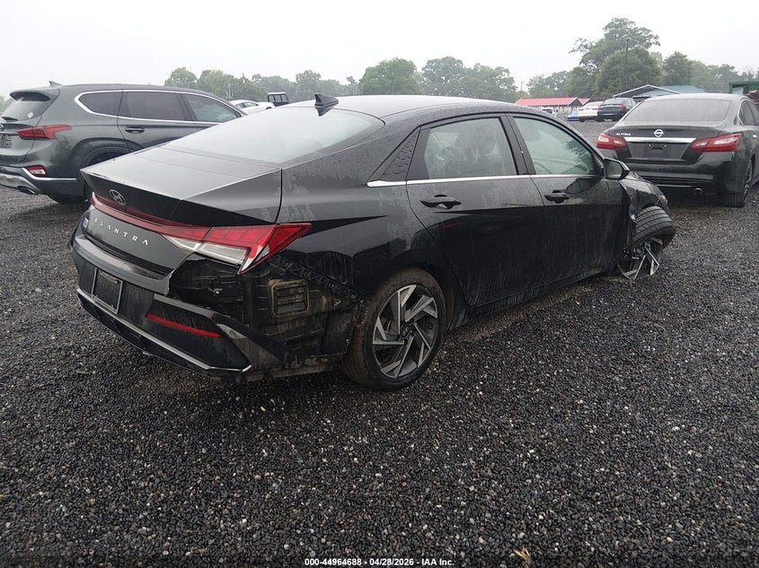 2024 Hyundai Elantra VIN KMHLS4DG7RU753869 IAAI salvage auction — FRONT END, Salvage (South Carolina), sold $4,275 on 2026-07-28 (photo 4)