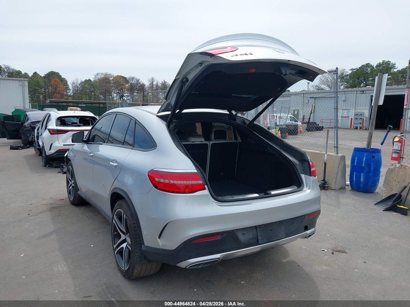 2016 Mercedes-benz Amg gle coupe VIN 4JGED6EB3GA023974 IAAI salvage auction — FRONT END, Salvage Title, sold $10,900 on 2026-07-28 (photo 3)