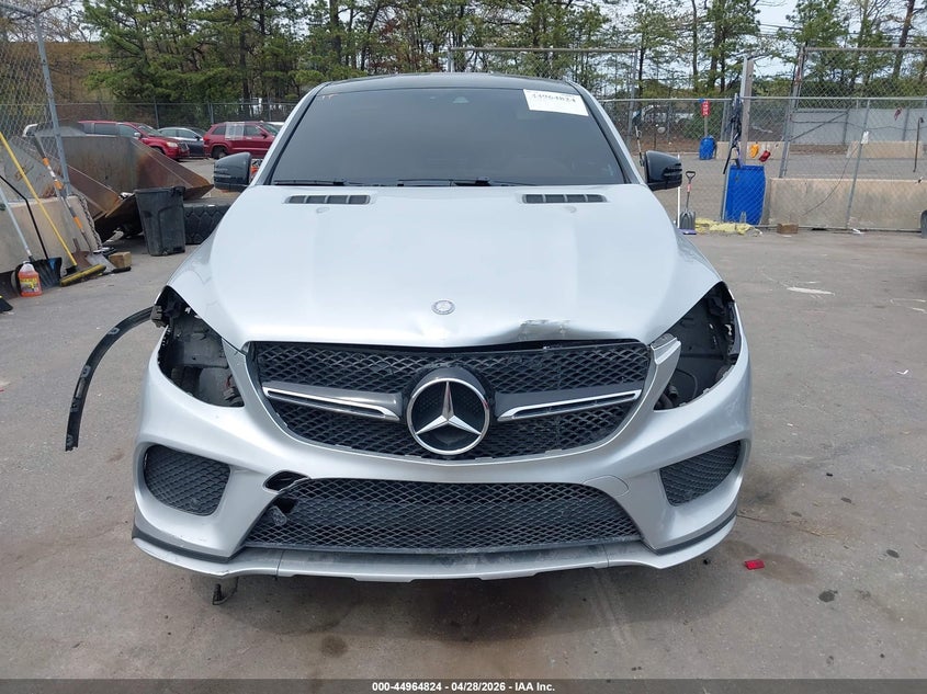 2016 Mercedes-benz Amg gle coupe VIN 4JGED6EB3GA023974 IAAI salvage auction — FRONT END, Salvage Title, sold $10,900 on 2026-07-28 (photo 6)