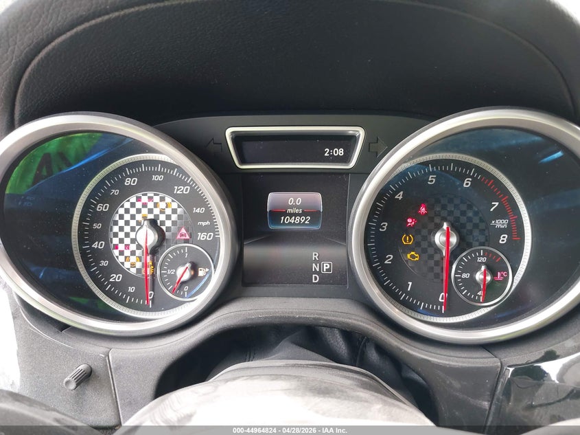 2016 Mercedes-benz Amg gle coupe VIN 4JGED6EB3GA023974 IAAI salvage auction — FRONT END, Salvage Title, sold $10,900 on 2026-07-28 (photo 7)