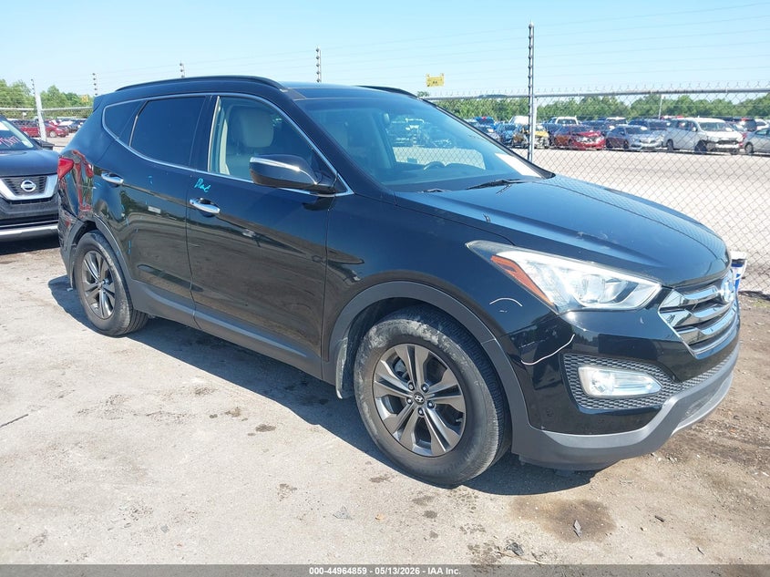 2014 Hyundai Santa fe VIN 5XYZU3LB9EG179926 IAAI salvage auction — RIGHT REAR, Salvage (Louisiana), sold $2,500 on 2026-07-06 (photo 1)