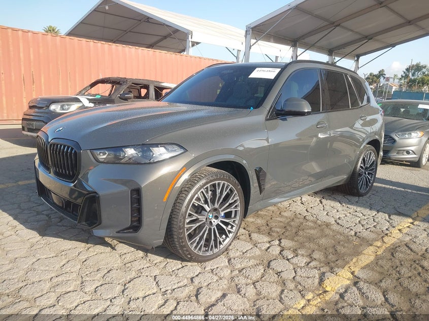 2025 BMW X5 VIN 5UX23EU08S9W59139 IAAI salvage auction — THEFT, Salvage Title, sold $38,250 on 2026-07-30 (photo 2)