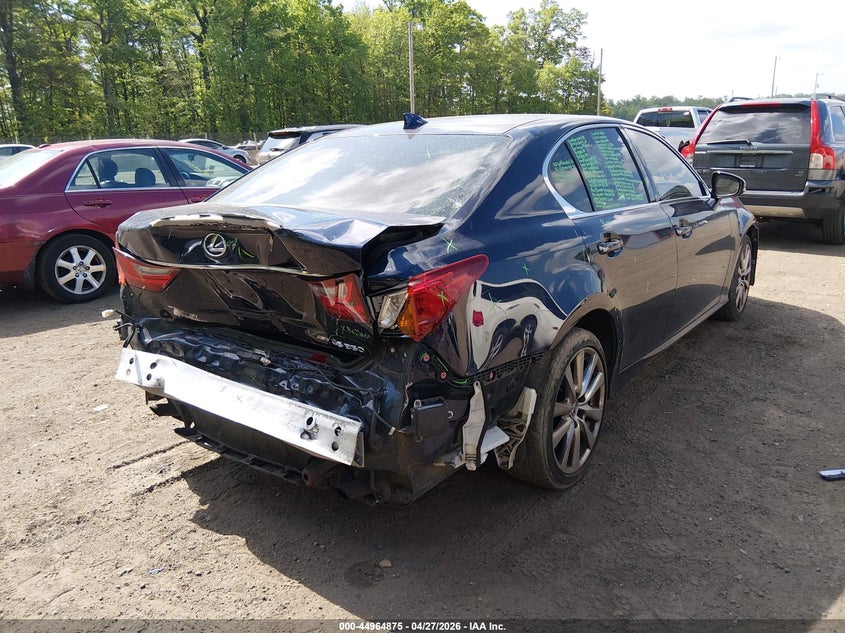 2015 Lexus Gs 350 VIN JTHCE1BL9FA006232 IAAI salvage auction — REAR END, Salvage - Greater Than 75% (Maryland), sold $3,500 on 2026-07-29 (photo 4)