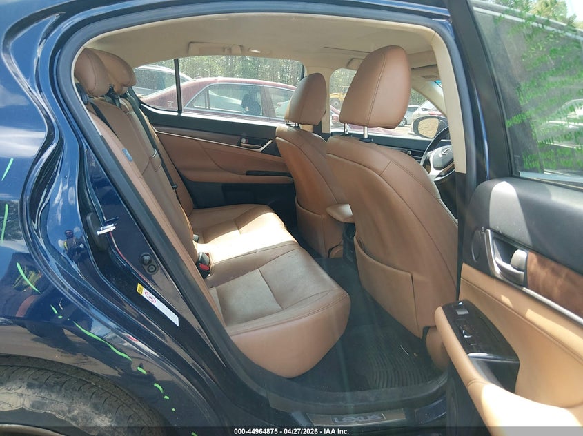 2015 Lexus Gs 350 VIN JTHCE1BL9FA006232 IAAI salvage auction — REAR END, Salvage - Greater Than 75% (Maryland), sold $3,500 on 2026-07-29 (photo 8)