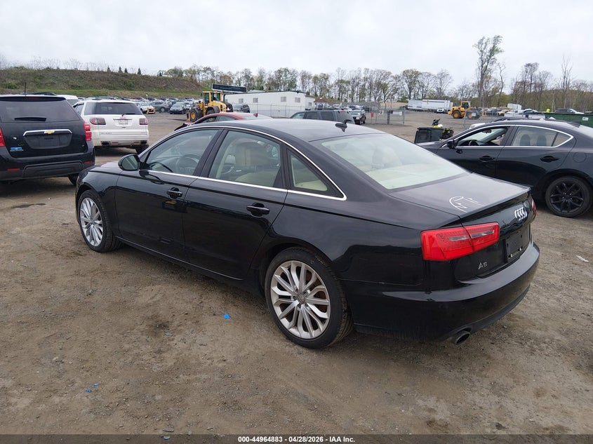 2014 Audi A6 VIN WAUGFAFC2EN094684 IAAI salvage auction — NORMAL WEAR, Salvage Title, sold $1,575 on 2026-07-16 (photo 3)