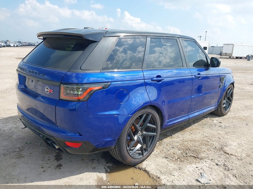 2016 Land rover Range rover sport VIN SALWZ2EF4GA595411 IAAI salvage auction — FRONT END, Salvage Title, sold $6,600 on 2026-08-29 (photo 4)