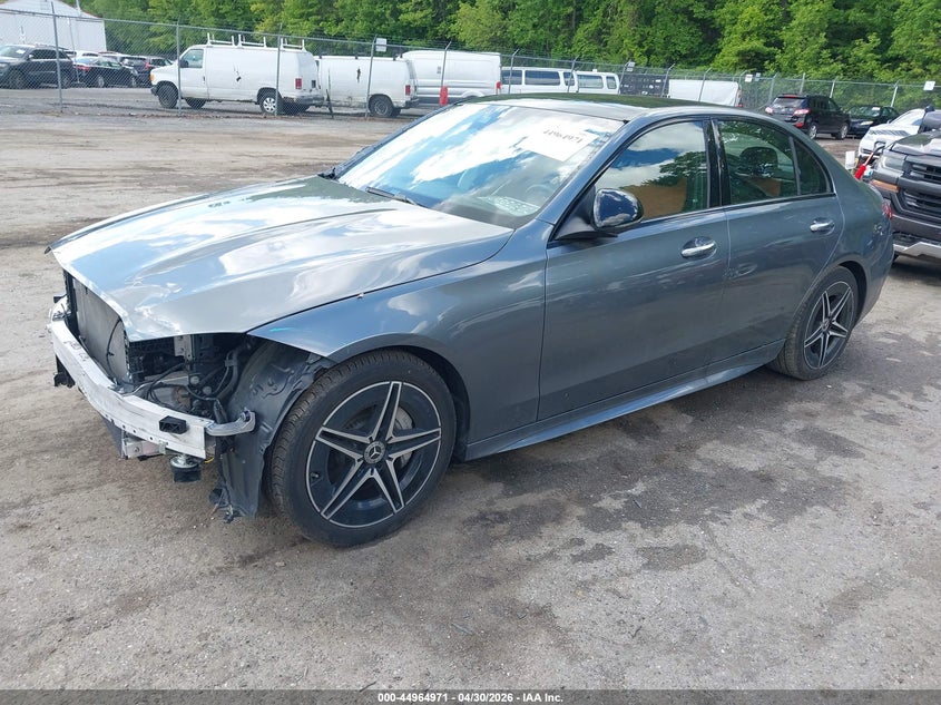 2024 Mercedes-benz C-klasse VIN W1KAF4HB0RR187996 IAAI salvage auction — FRONT END, Salvage - 75% Or Less (Maryland), sold $10,600 on 2026-07-28 (photo 2)