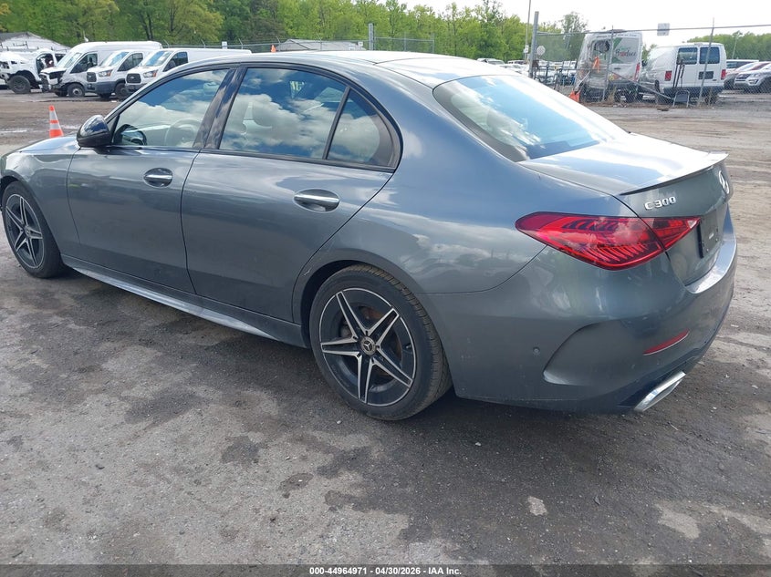 2024 Mercedes-benz C-klasse VIN W1KAF4HB0RR187996 IAAI salvage auction — FRONT END, Salvage - 75% Or Less (Maryland), sold $10,600 on 2026-07-28 (photo 3)