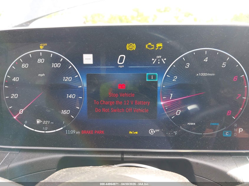 2024 Mercedes-benz C-klasse VIN W1KAF4HB0RR187996 IAAI salvage auction — FRONT END, Salvage - 75% Or Less (Maryland), sold $10,600 on 2026-07-28 (photo 7)