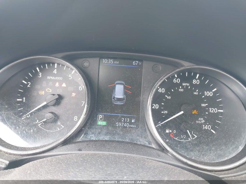 2018 Nissan Rogue VIN KNMAT2MV1JP607188 IAAI salvage auction — FRONT END, Salvage (Idaho), sold $4,000 on 2026-07-10 (photo 7)