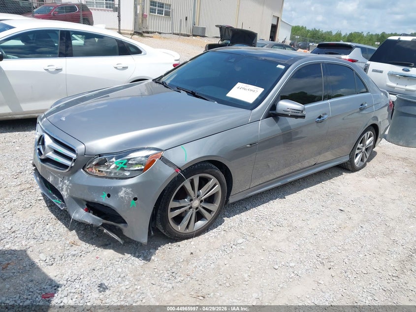 2015 Mercedes-benz E-klasse VIN WDDHF5KB6FB131353 IAAI salvage auction — FRONT END, Salvage (Mississippi), sold $3,300 on 2026-08-09 (photo 2)