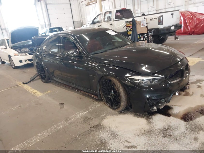 2018 BMW M3 VIN WBS8M9C52J5L71872 IAAI salvage auction — ROLLOVER, Salvage (Oregon), sold $10,550 on 2026-07-30 (photo 1)